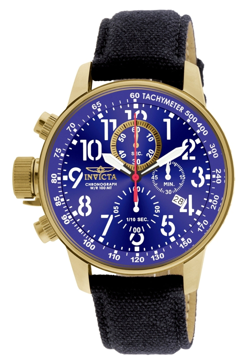 Invicta Men's 1516 I-Force Quartz Multifunction Blue Dial Watch - 46mm