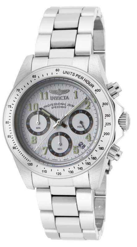 Invicta Men's 17023 Speedway Quartz Chronograph White Dial Watch – Vach Cittoni men's fragrance, grooming, or leather accessory