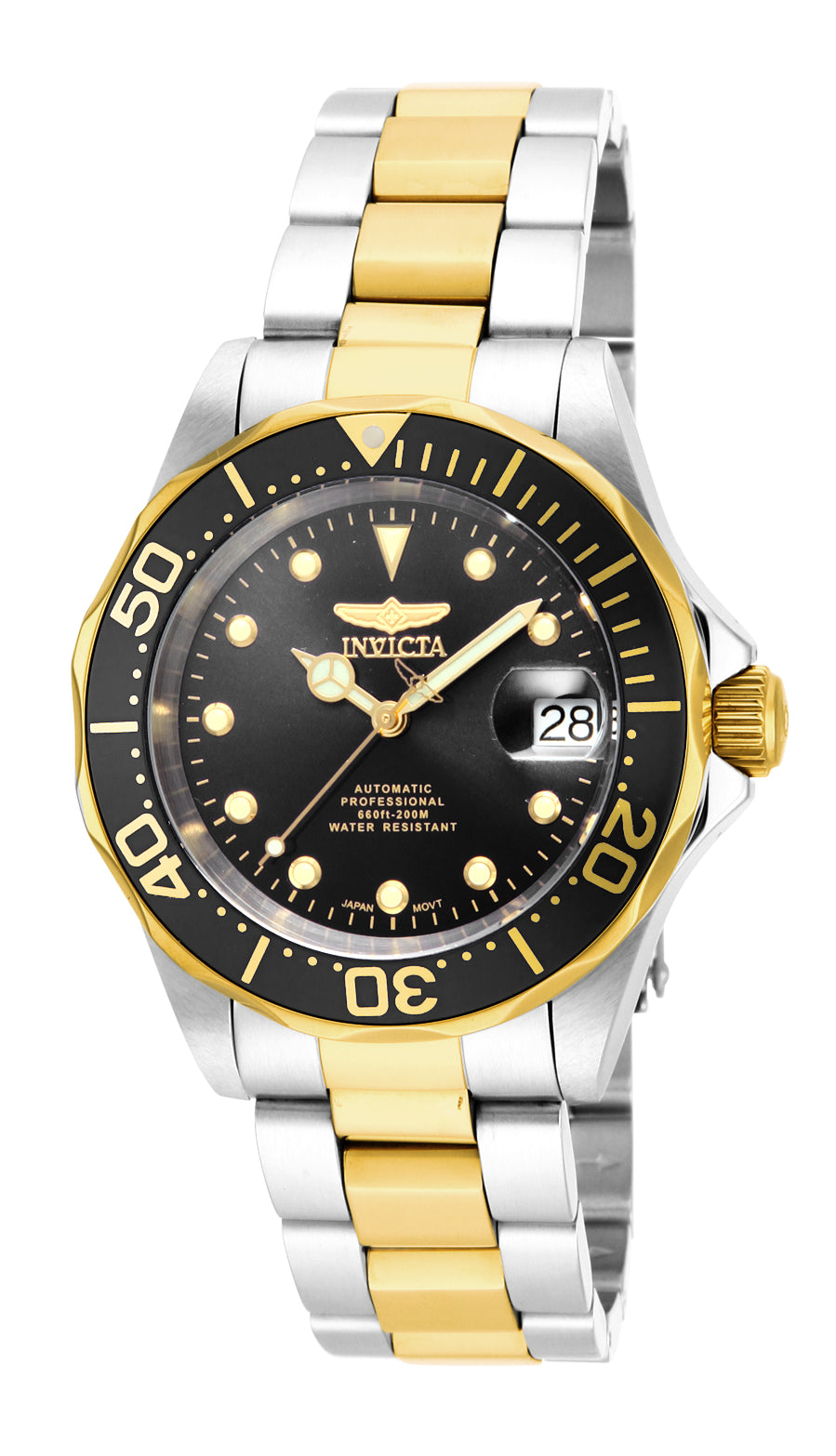 Invicta Men's 17043 Pro Diver Automatic 3 Hand Black Dial Watch – Vach Cittoni men's fragrance, grooming, or leather accessory