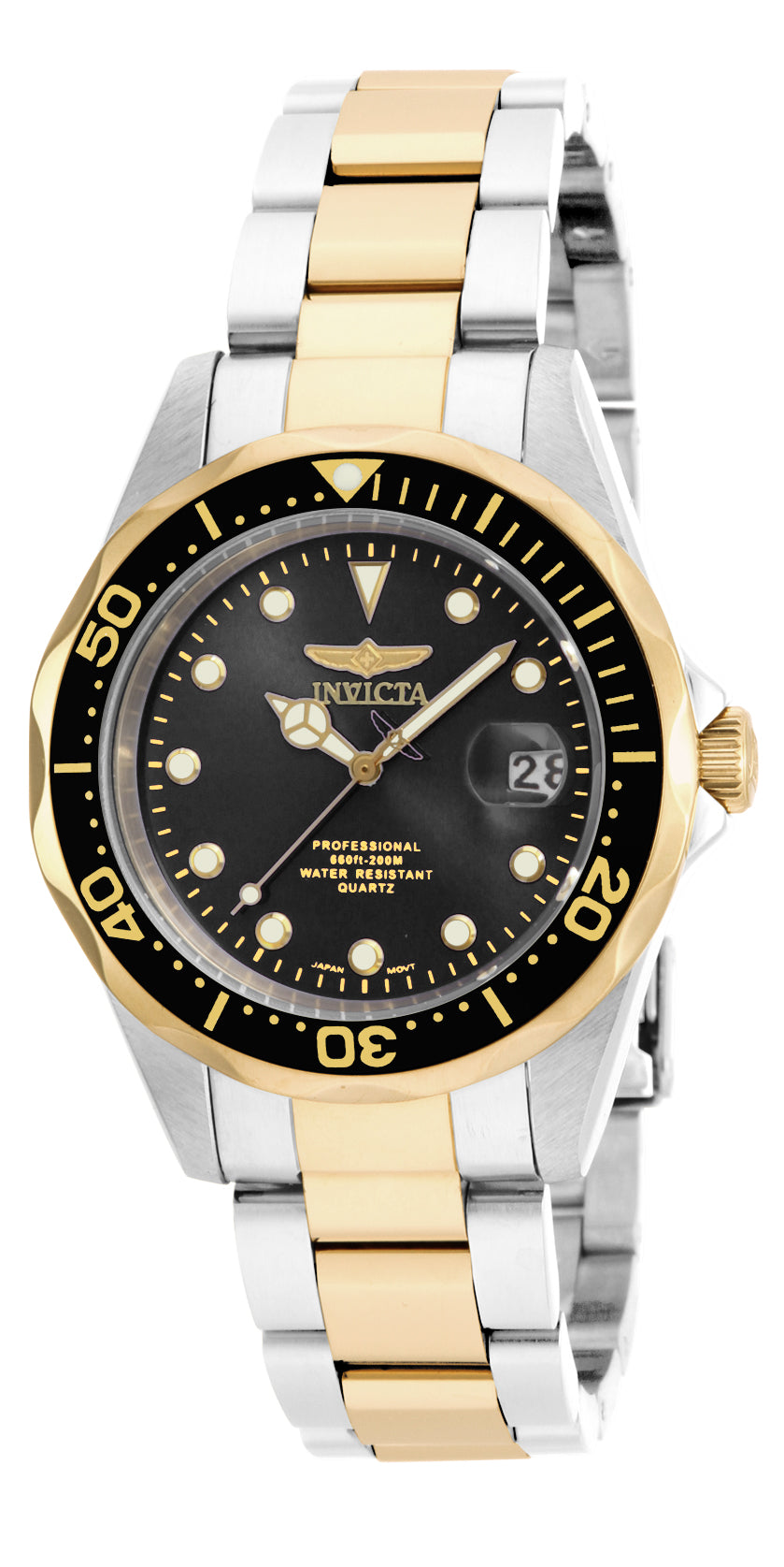 Invicta Men's 17049 Pro Diver Quartz 3 Hand Black Dial Watch – Vach Cittoni men's fragrance, grooming, or leather accessory