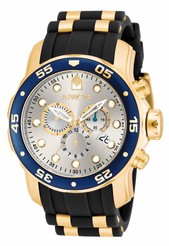 Invicta Men's 17880 Pro Diver  Quartz Multifunction Silver Dial Watch – Vach Cittoni men's fragrance, grooming, or leather accessory