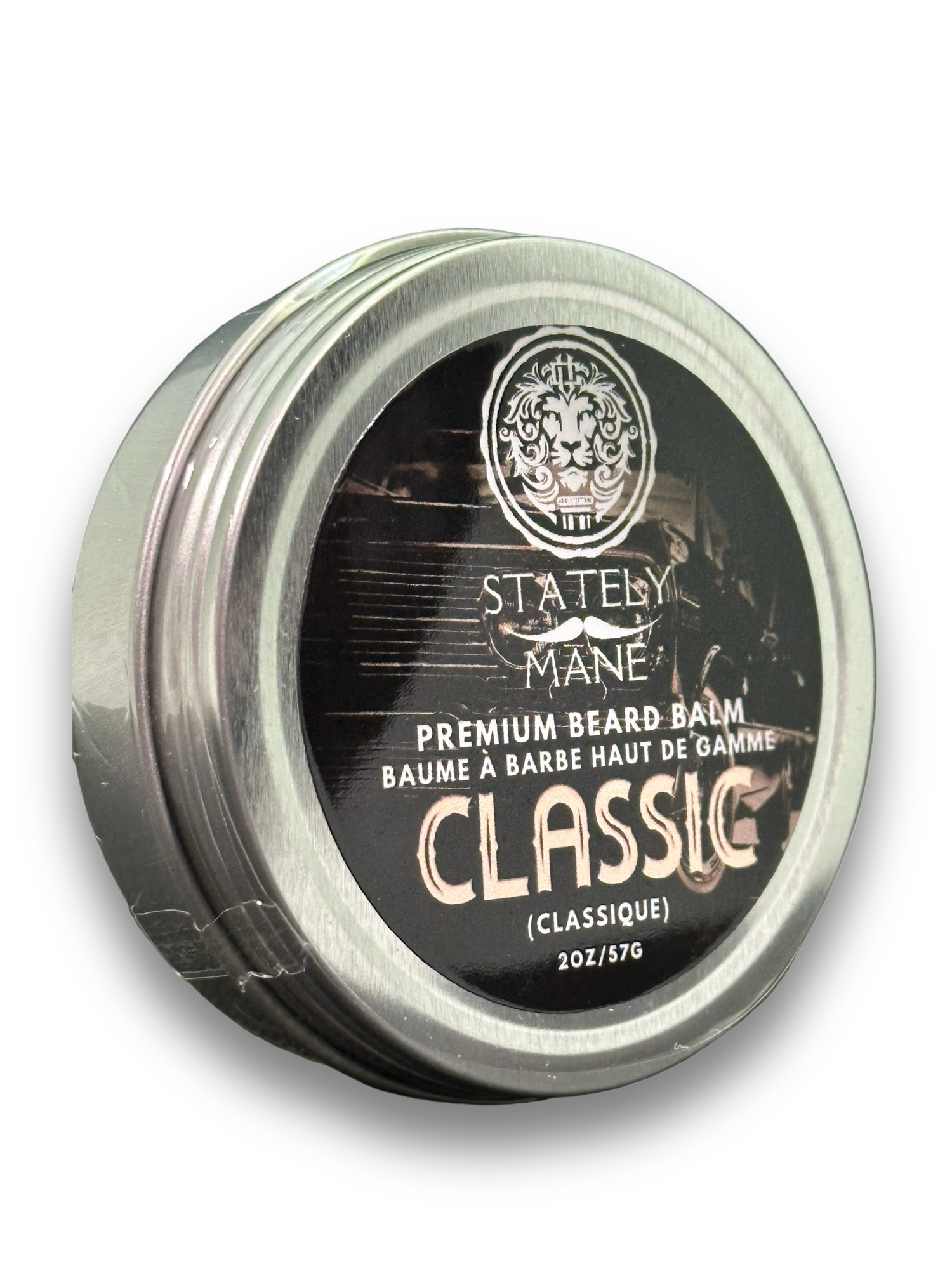 Stately Mane Classic Men's Beard Balm 2 Oz.