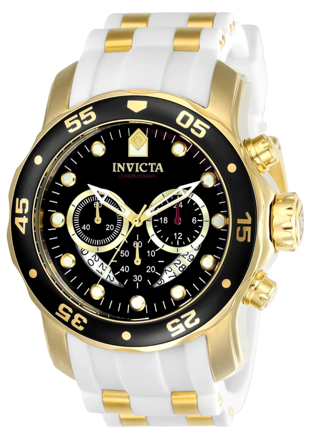 Invicta Men's 20289 Pro Diver Quartz Chronograph Black Dial Watch - 48mm