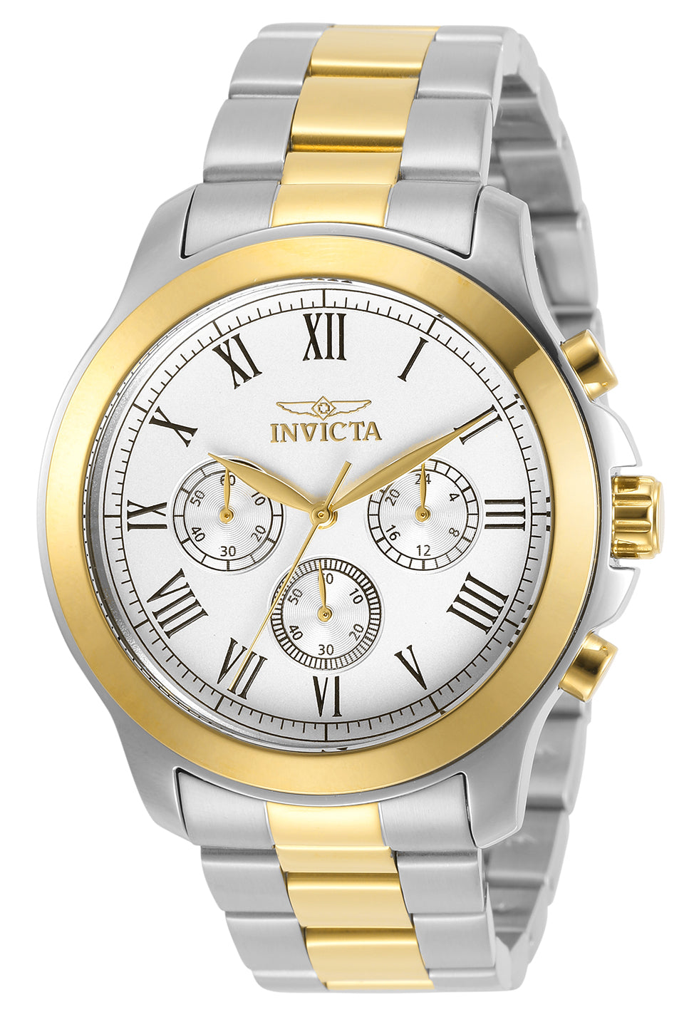 Invicta Men's 21659 Specialty  Quartz Chronograph Silver Dial Watch - 44mm