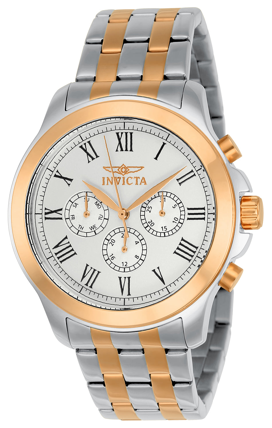 Invicta Men's 21660 Specialty  Quartz Chronograph Silver Dial Watch - 44mm