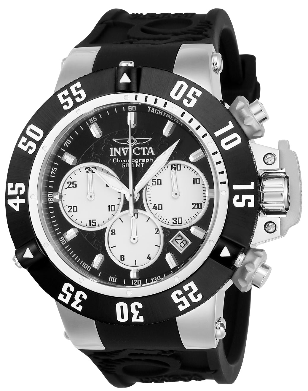 Invicta Men's 22919 Subaqua  Quartz Chronograph Black, White Dial Watch - 50mm