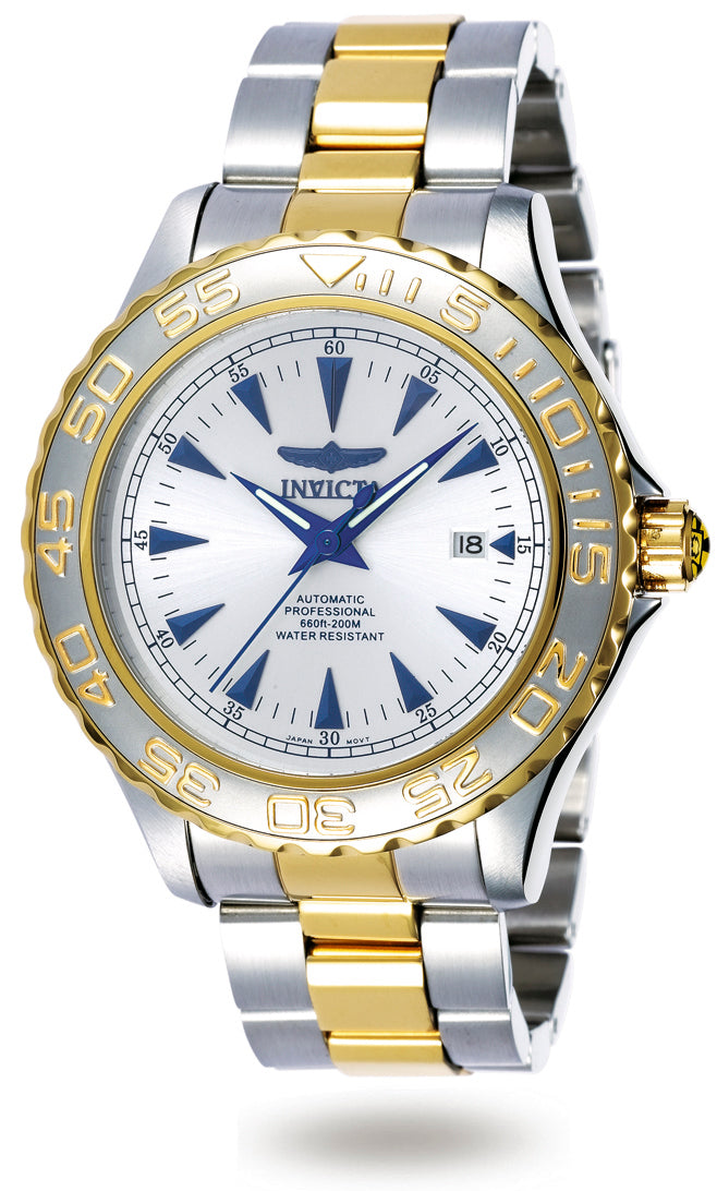 Invicta Men's 2307 Pro Diver Automatic 3 Hand Silver Dial Watch – Vach Cittoni men's fragrance, grooming, or leather accessory