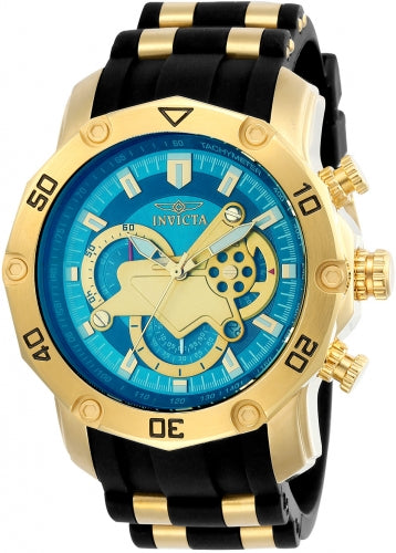 Invicta Men's 23426 Pro Diver Quartz Multifunction Blue Dial Watch - 50mm