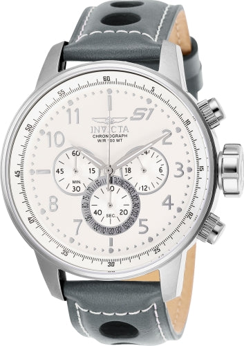 Invicta Men's 25723 S1 Rally  Quartz Chronograph White Dial Watch – Vach Cittoni men's fragrance, grooming, or leather accessory