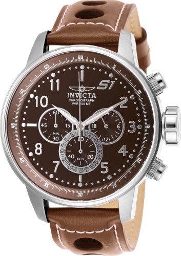 Invicta Men's 25726 S1 Rally  Quartz Chronograph Brown Dial Watch – Vach Cittoni men's fragrance, grooming, or leather accessory