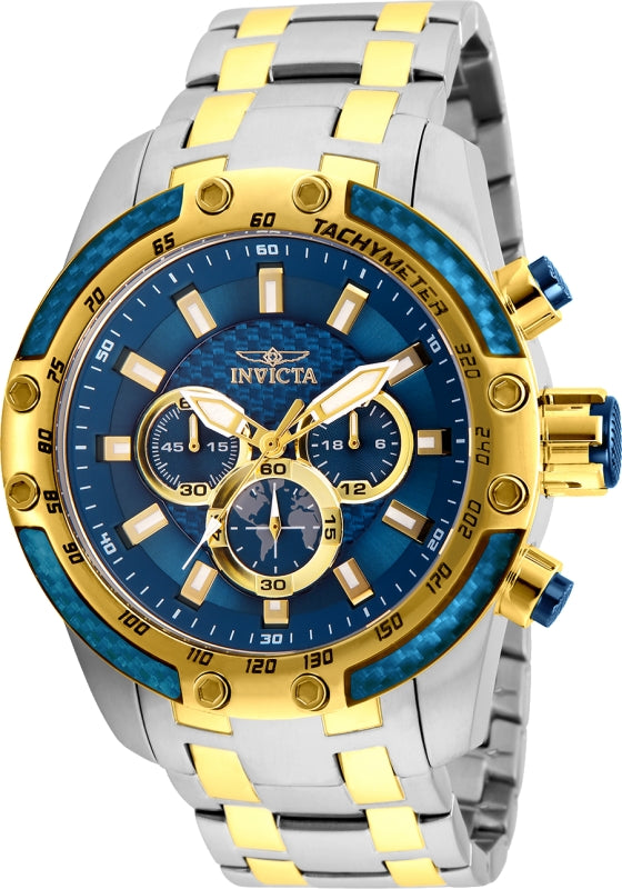 Invicta Men's 25947 Speedway Quartz Chronograph Blue Dial Watch - 50mm