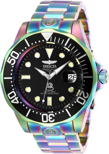 Invicta Men's 26601 Pro Diver Automatic 3 Hand Black Dial Watch - 47mm