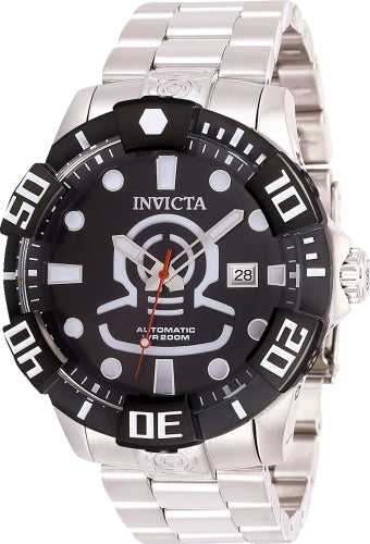 Invicta Men's 26977 Pro Diver Automatic 3 Hand Black Dial Watch - 46mm