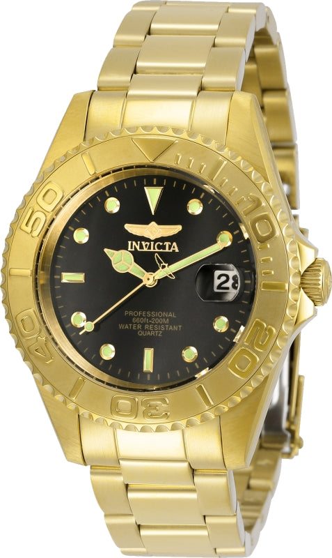 Invicta Men's 29939 Pro Diver  Quartz 3 Hand Black Dial Watch – Vach Cittoni men's fragrance, grooming, or leather accessory
