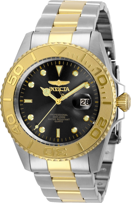 Invicta Men's 29948 Pro Diver Quartz 3 Hand Black Dial Watch – Vach Cittoni men's fragrance, grooming, or leather accessory