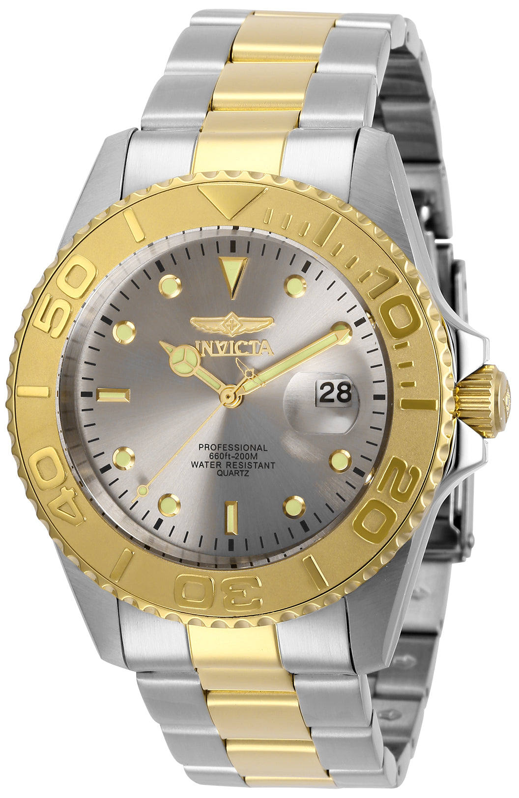 Invicta Men's 29950 Pro Diver Quartz 3 Hand Grey Dial Watch – Vach Cittoni men's fragrance, grooming, or leather accessory