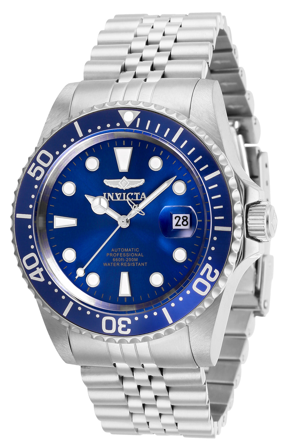 Invicta Men's 30092 Pro Diver Automatic 3 Hand Blue Dial Watch - 42mm