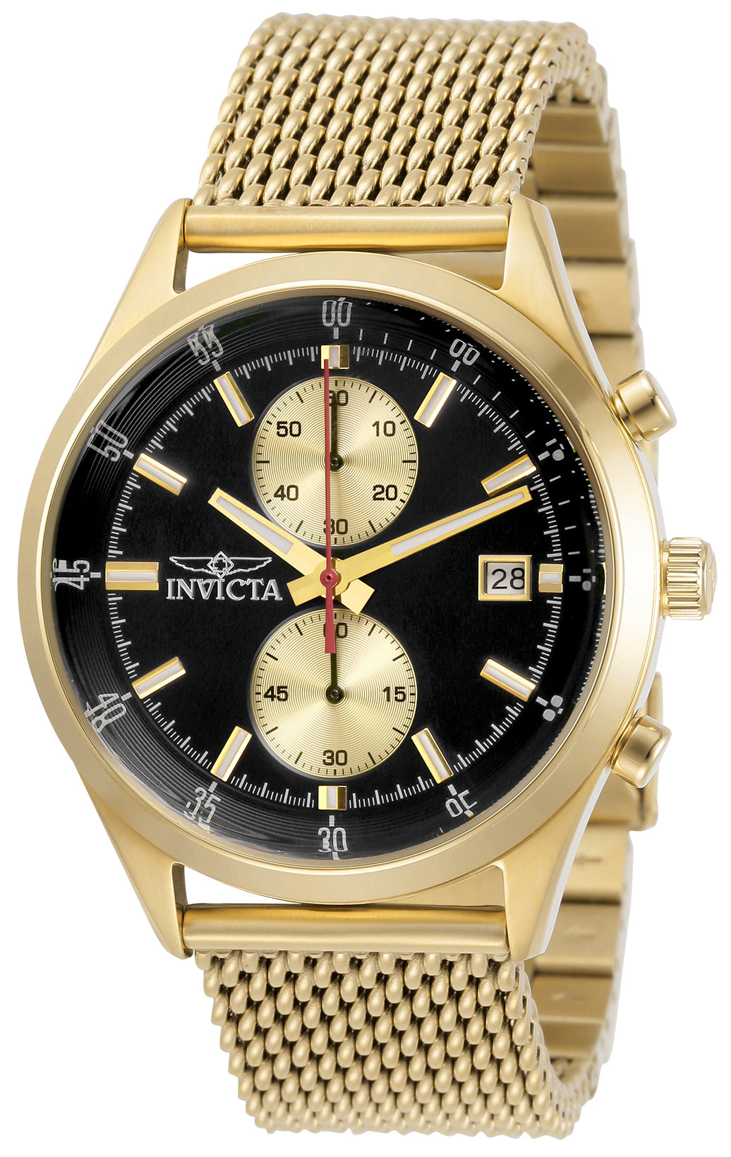 Invicta Men's 31358 Pro Diver Quartz Multifunction Black Dial Watch - 43mm