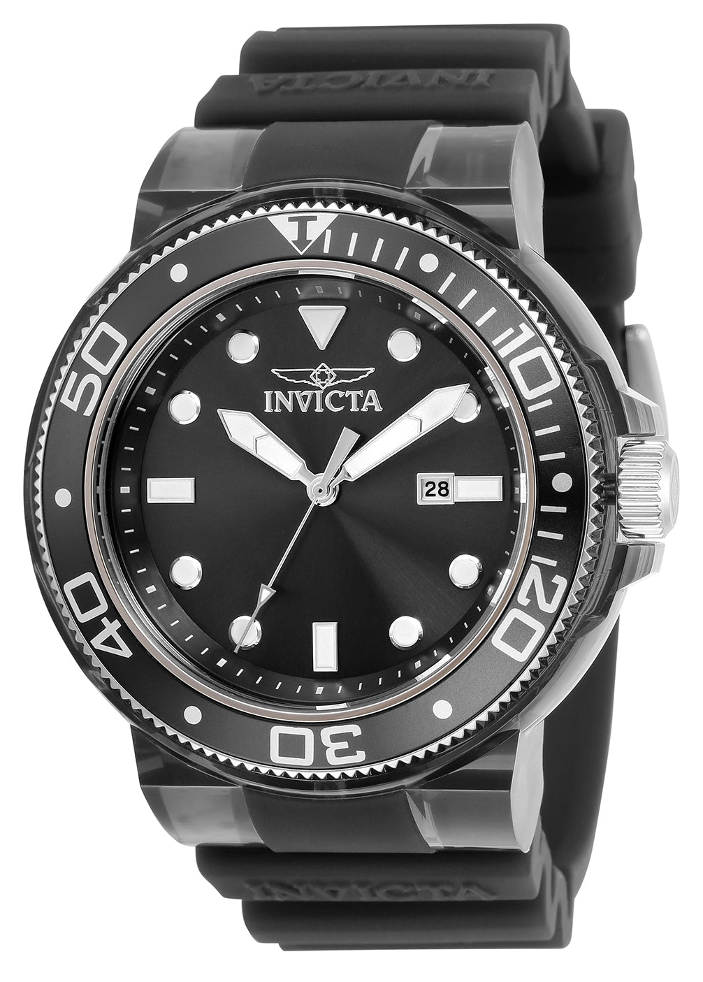 Invicta Men's 32330 Pro Diver  Quartz Multifunction Black Dial Watch - 52mm