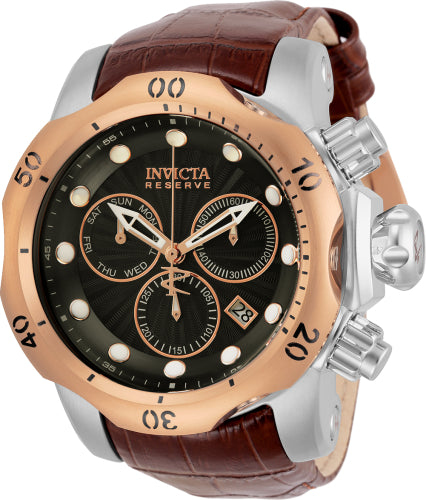 Invicta Men's 32958 Reserve Quartz Chronograph Gunmetal Dial - 54mm