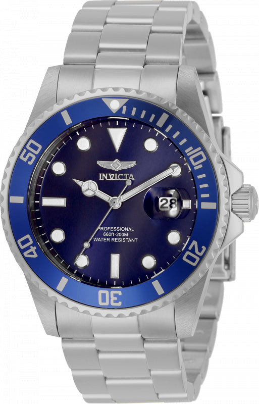 Invicta Men's 33267 Pro Diver  Quartz 3 Hand Blue Dial Watch - 42mm