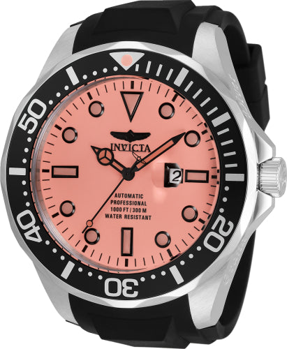 Invicta Men's 33606 Pro Diver Automatic 3 Hand Red Dial Watch - 60mm