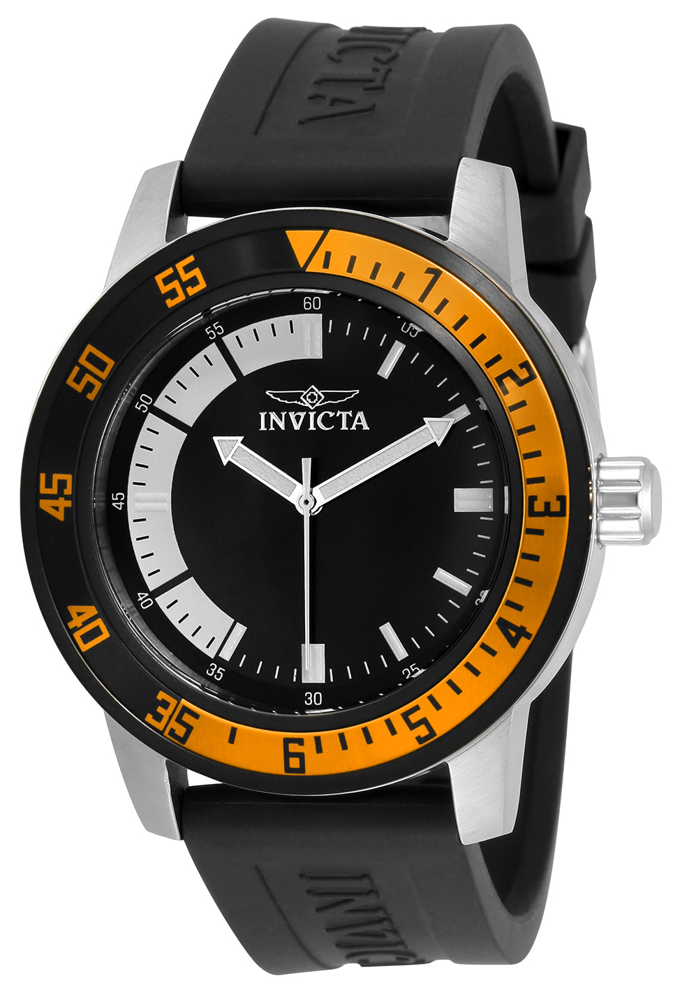 Invicta Men's 34014 Specialty Quartz 3 Hand Black, White Dial Watch – Vach Cittoni men's fragrance, grooming, or leather accessory