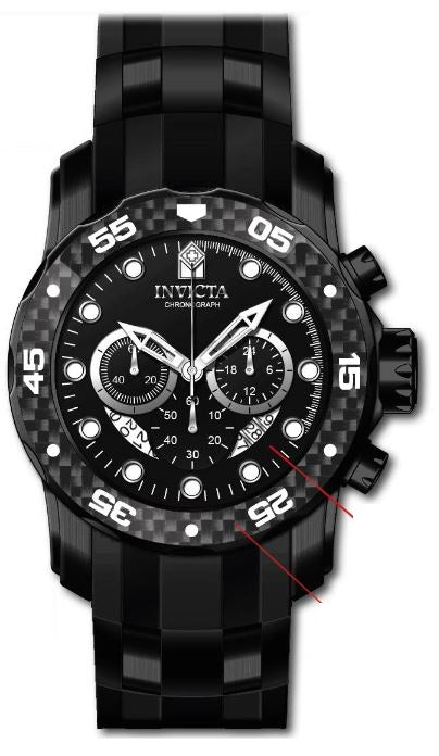 Invicta Men's 35417 Pro Diver Quartz Multifunction Black Dial  Watch - 48mm