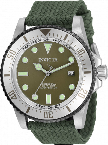 Invicta Men's 35422 Pro Diver Automatic Multifunction Green Dial Watch - 44mm