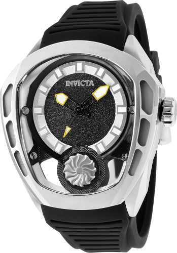 Invicta Men's 35442 Akula Automatic 3 Hand Black, Silver Dial Watch - 49mm