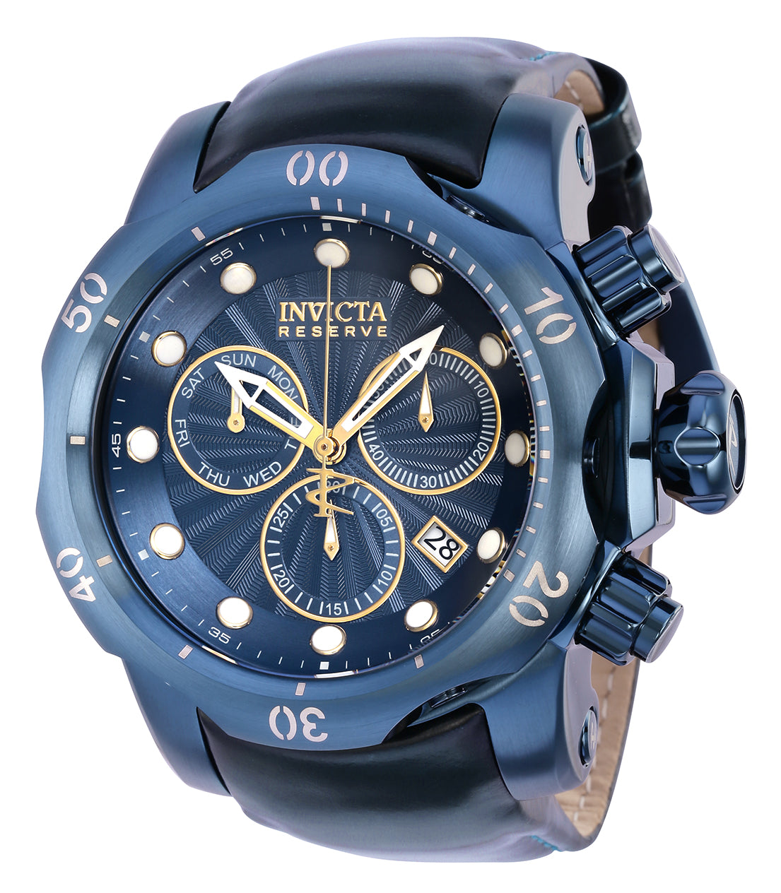 Invicta Men's 36286 Reserve Quartz Chronograph Blue Dial - 54mm