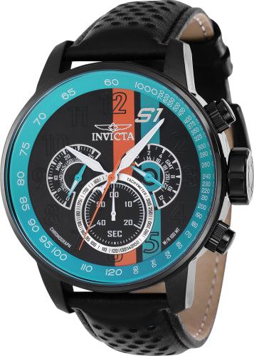 Invicta Men's 39024 S1 Rally  Quartz Multifunction Black, Blue, Orange Dial Watch – Vach Cittoni men's fragrance, grooming, or leather accessory