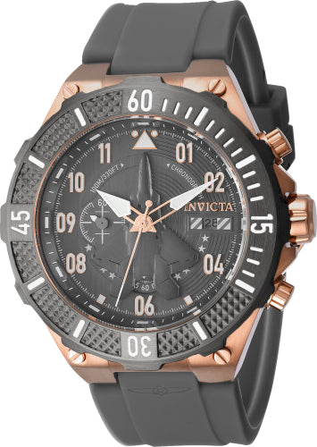 Invicta Men's 39895 Aviator Quartz Multifunction Grey Dial Watch – Vach Cittoni men's fragrance, grooming, or leather accessory