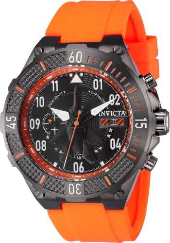 Invicta Men's 39896 Aviator Quartz Multifunction Black Dial Watch – Vach Cittoni men's fragrance, grooming, or leather accessory