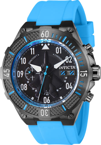 Invicta Men's 39898 Aviator Quartz Multifunction Black Dial Watch – Vach Cittoni men's fragrance, grooming, or leather accessory