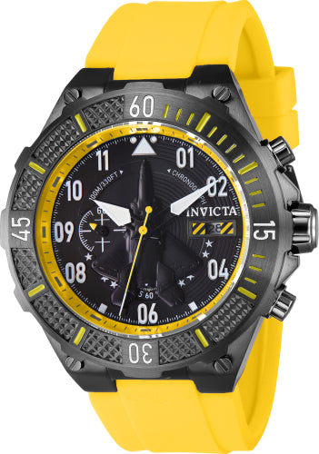 Invicta Men's 39899 Aviator Quartz Multifunction Black Dial Watch – Vach Cittoni men's fragrance, grooming, or leather accessory