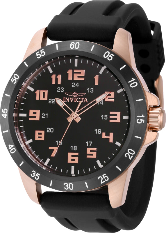 Invicta Men's 40000 Pro Diver Quartz 3 Hand Black Dial Watch – Vach Cittoni men's fragrance, grooming, or leather accessory