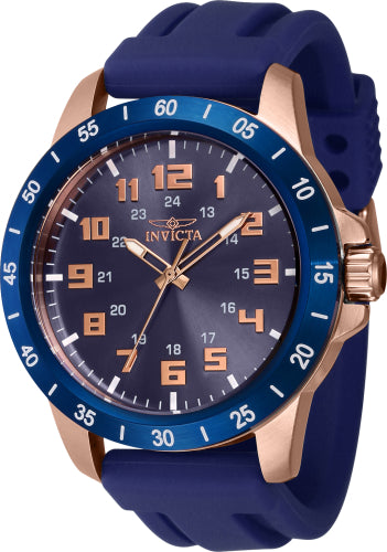 Invicta Men's 40001 Pro Diver Quartz 3 Hand Blue Dial Watch – Vach Cittoni men's fragrance, grooming, or leather accessory