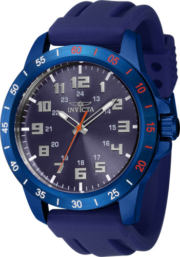 Invicta Men's 40004 Pro Diver Quartz 3 Hand Blue Dial Watch – Vach Cittoni men's fragrance, grooming, or leather accessory