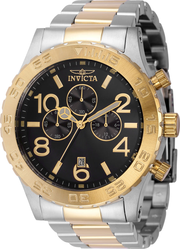 Invicta Men's 40602 Specialty Quartz Chronograph Black Dial Watch - 50mm