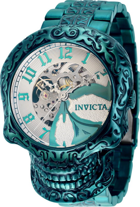 Invicta Men's 40759 Artist Automatic 3 Hand Silver Dial Watch - 51mm