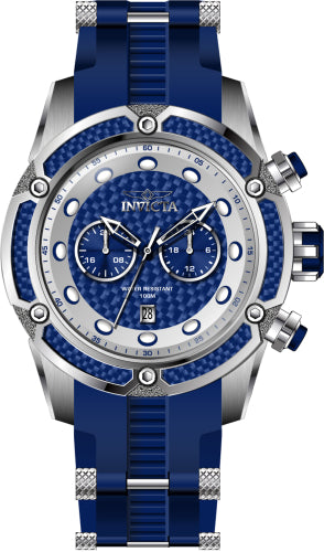 Invicta Men's 42291 Bolt Quartz Multifunction Blue Dial Watch - 52mm