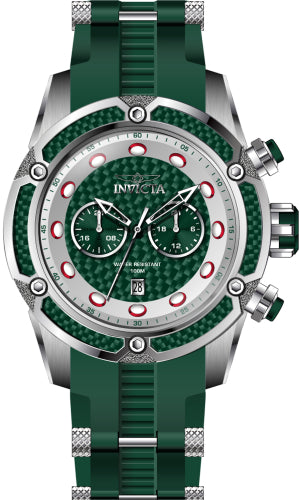 Invicta Men's 42292 Bolt Quartz Multifunction Green Dial Watch - 52mm