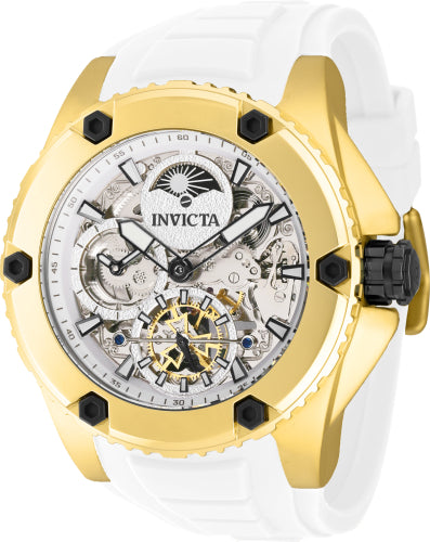 Invicta Men's 42763 Akula  Automatic 2 Hand White Dial Watch - 51mm