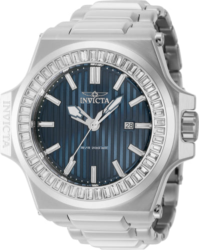 Invicta Men's 43380 Akula  Quartz 3 Hand Blue Dial Watch - 58mm