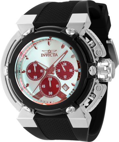 Invicta Men's 43855 Coalition Forces Quartz Chronograph Black, Silver Dial Watch - 46mm