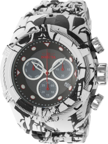 Invicta Men's 43859 Bolt  Quartz Chronograph Black, Silver, Grey Dial Watch - 53mm