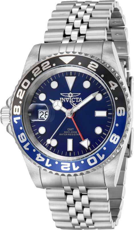 Invicta Men's 43970 Pro Diver Quartz 3 Hand Blue Dial Watch - 42mm