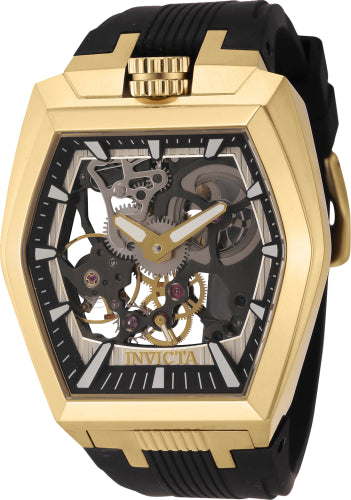 Invicta Men's 44018 Akula Mechanical 2 Hand Black, Ivory Dial Watch – Vach Cittoni men's fragrance, grooming, or leather accessory