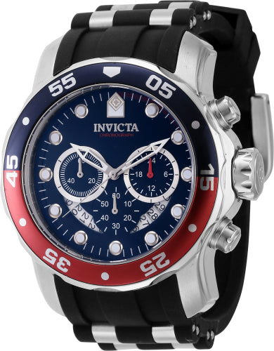 Invicta Men's 44521 Pro Diver Quartz Chronograph Blue Dial Watch - 48mm